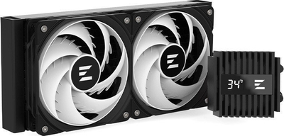 Sistem ftohës procesori Zalman ALPHA2 A24, 240mm, ARGB, i zi