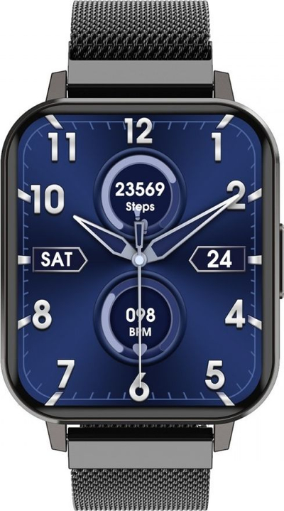 Orë e zgjuar Maxcom FW45 Aurum 2, ekran 1.78\", EKG, e zezë