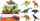 Сет играчки диносауруси Dinosaur World, фигури 12-18cm, пластика, многубојни