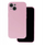 Силиконска маска OEM за Samsung Galaxy S25 Edge, мат, розова