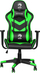 Karrige gaming Marvo CH-106, me krahë mbështetës, PVC, e gjelbër