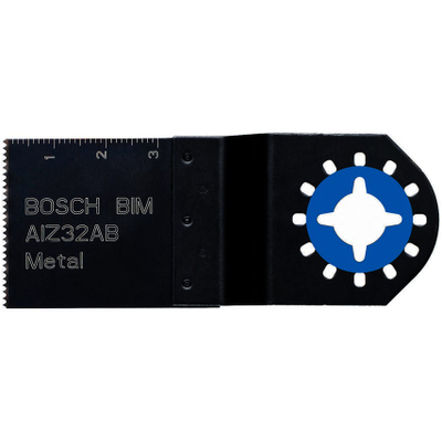 Teh prerës për vegël multifunksionale Bosch AIZ32AB, BIM për metal, 32mm, i zi