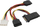 Kabllo energjie InLine Molex në 4x SATA, 0.15m, shumëngjyrëshe