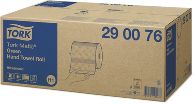 Rrotull peshqiri letre Tork Matic, 190 x 190mm, 2-shtresor, jeshile