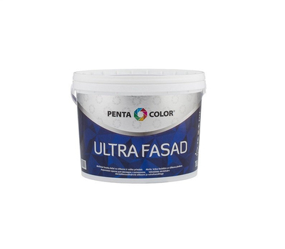 Bojë fasade Pentacolor Ultra Fasad W, 5000ml, e bardhë