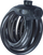 Катанец кабел за велосипед Yale Essential Security, 12mm, со клуч, црн