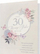 Kartolinë urimi B6 Anniversary Card 30, për 30-vjetor, me zarf, ngjyrë krem