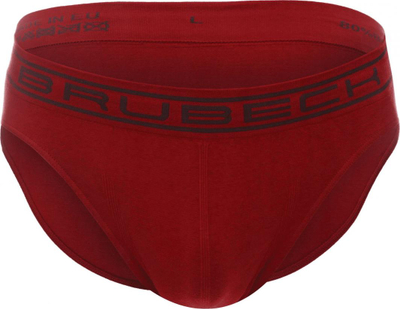Të brendshme për burra Brubeck BE00290A Comfort Cotton, pambuk, pa qepje, ngjyrë e kuqe e errët