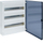 Kuti shpërndarëse modulare Hager Golf VS318TD, 3x18 module, IP40, derë transparente