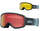 Syze ski Giro Roam, lente Amber Scarlet Yellow, kornizë e zezë