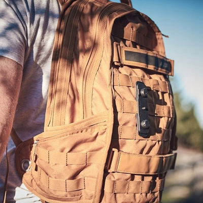 Bazë montimi Fidlock Multi Twist Tex Base 811672, për sistemin TWIST, rri dhe me MOLLE, ngjyrë e zezë