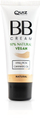 Fondatinë BB Quiz Cosmetics Bb Cream Foundation, acid hialuronik, vaj kërpi, Natural, 30ml