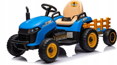 Traktor elektrik lodër ND2419778 BBH-030, me bateri rikarikueshme, 5 km/h, blu