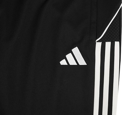 Pantallona sport për kalamaj adidas Tiro 23 League Jr HS7230, të ngushta, me rrip elastik, të zeza