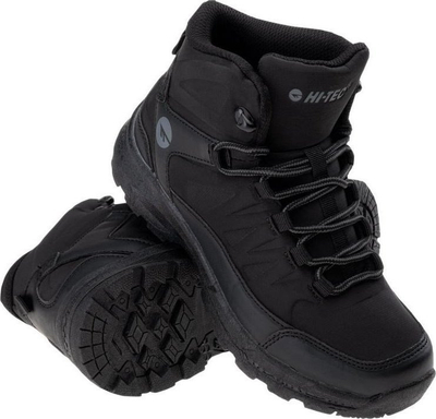 Çizme trekking Hi-Tec Selven Mid Teen, për të rinj, të zeza