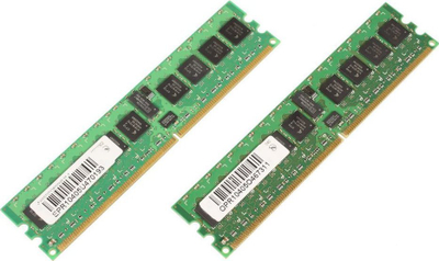 Memorie RAM CoreParts MMD2629, 2GB DDR2 ECC, 2x1GB, jeshile