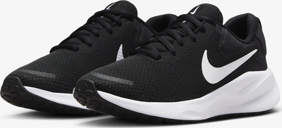 Atlete vrapi Nike Revolution 7, për goca, nr UK 5.5, të zeza me të bardha