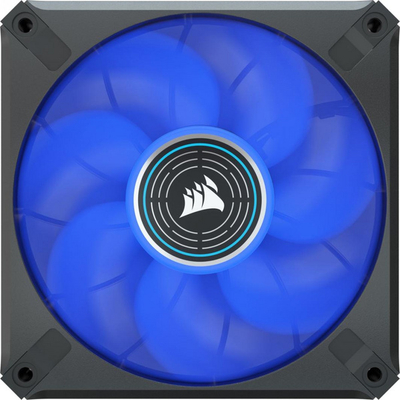 Ventilator Corsair ML120 LED Elite Blue (CO-9050122-WW), zi dhe bardhë