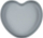 Pjatë silikoni për bebe Canpol Babies Heart, me vakum, 300 ml, gri