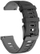 Силиконски ремен за 4 зглобови за Garmin 22 mm, црн