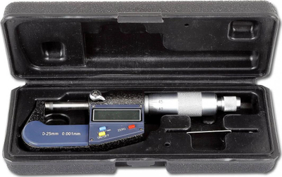 Mikrometër elektrik Proline, 0-25mm, 0.001mm
