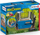 Set lodër Schleich Dinosaurs Extend a Fence, rrethim dinozaurësh, plastike, blu dhe gri