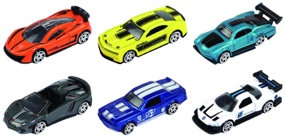Maket makine garash CEVODLE Racing Cars, 1/64, metalik, ngjyra të ndryshme