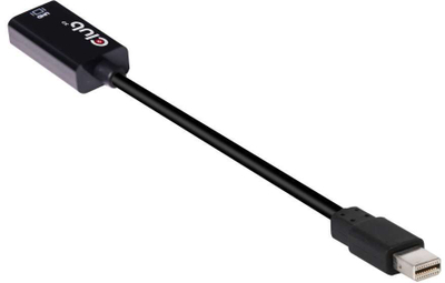 Adapter aktiv Mini DisplayPort në HDMI Club 3D, 4K, HDR, i bardhë