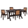 Set Tavolinë me 4 karrige HM11462, kaftë