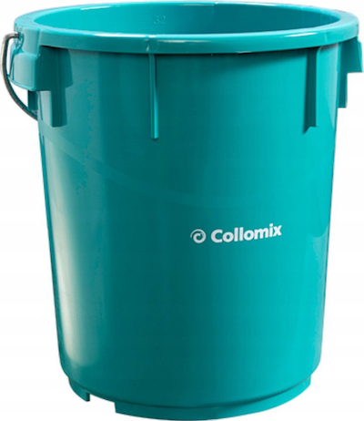 Kovë përzierëse COLLOMIX mixTUB 34, 34L, plastike, turkeze