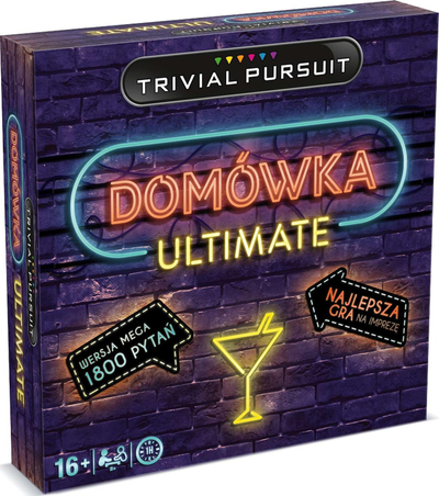 Lojë tavoline Trivial Pursuit House Party Ultimate, 1800 pyetje, për shoqëri, shumëngjyrëshe
