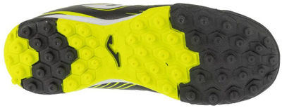 Këpucë futbolli për kalamaj Joma Propulsion Jr 2501 TF, për turf, lëkurë sintetike, të zeza, nr 32