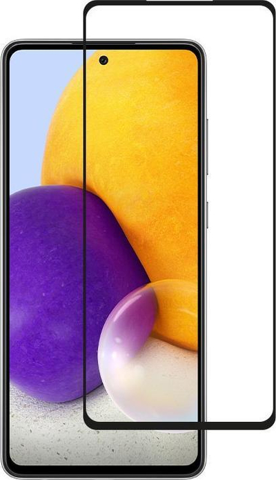 Mbulesë xhami hibrid Crong 7D Nano Flexible Glass për Samsung Galaxy A72, 0.2mm, fortësi 9H, transparente