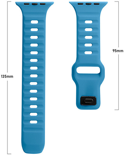 Rrip ore 4wrist	Apple Watch - 42/44/45/49 mm, i kaltër