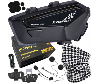 FreedConn FX Pro V2 MESH Мотоциклетски Интерком