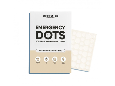 Faculeta të vogla për akne Breakout+aid Emergency Dots , 72 copë