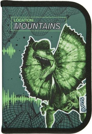 Penar i mbushur Scooli Jurassic World, komplet shkollor, për kalamaj