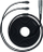 Аудио кабел Fostex ET-H3.0N7BL, 3.0 m, за слушалки, црн