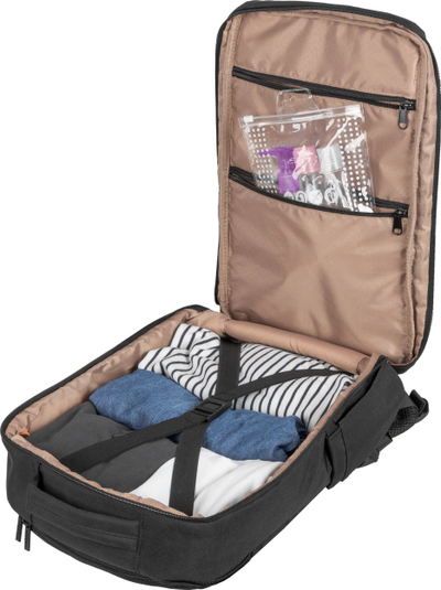 Çantë shpine Natec Camel Lite, 15.6", 19L, për kabinë avioni