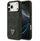 Kapak telefoni Guess Hardcase 4G Double Card Triangle, MagSafe, për iPhone 17 Pro Max, i zi
