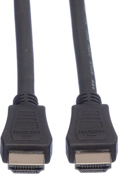 Kabllo HDMI Value 11.99.5736, 7.5 m, me Ethernet, e zezë