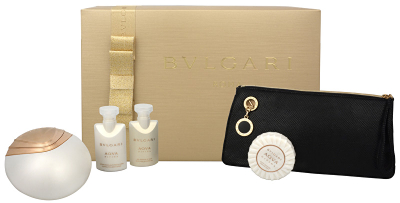Set Bvlgari,  Eau de Toilette Aqva Divina 65 ml + losion trupi 40 ml + xhel dushi 40 + sapun 50 g + çantë kozmetike