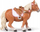 Figurë lodër Papo Shetland Pony with Saddle, plastikë, për koleksionistë, shumëngjyrëshe
