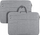 Çantë laptopi Dux Ducis LBTC, 15.5-16", poliester, gri e çelët