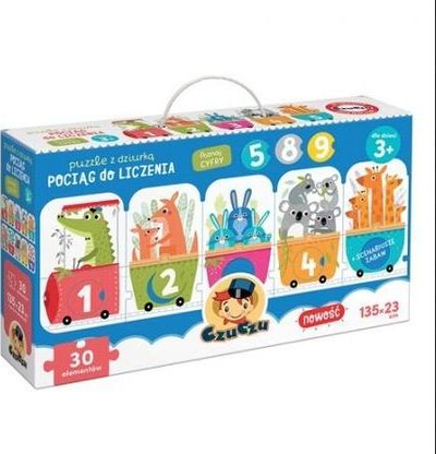 Puzzle Czuczu A train for counting, 30 elemente