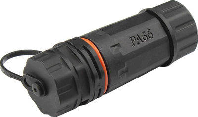 Lidhës rrjeti Alcasa ODC-06, RJ-45, 1 copë, i zi