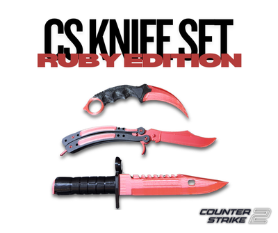 Set thikash 3DPrintKS CS2/CS:GO -  Ruby Edition
