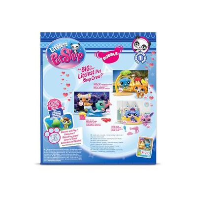 Set lodrash Littlest Pet Shop Petfluencer Pairs Series 1, 2 figura me aksesore, shumëngjyrësh