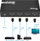 Ndërrues HDMI Equip 332725, 3x1, 4K 60Hz, i zi