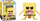 Figurë vinili Funko POP Caveman SpongeBob, 10 cm, koleksion 25 vjetor, shumëngjyrëshe